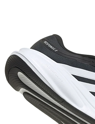 Мужские кроссовки Adidas RESPONSE 2 M текстильные черные - фото 8 - Miraton