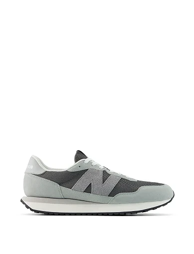 Мужские кроссовки New Balance M2373IT замшевые серые - фото 1 - Miraton