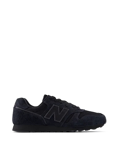 Мужские кроссовки New Balance M373253 замшевые черные - фото 1 - Miraton