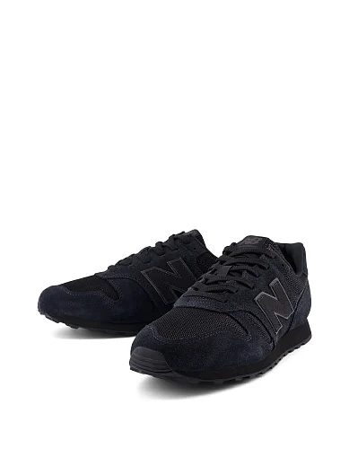 Мужские кроссовки New Balance M373253 замшевые черные - фото 7 - Miraton