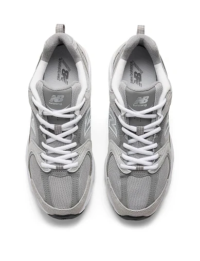 Кросівки New Balance MR530CK з екошкіри сірі - фото 7 - Miraton