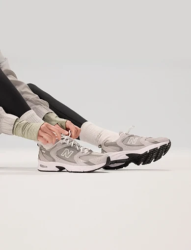 Кросівки New Balance MR530CK з екошкіри сірі - фото 9 - Miraton