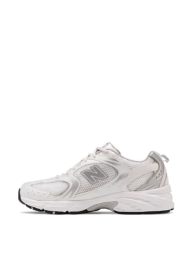 Женские кроссовки New Balance MR530EMA из экокожи белые - фото 2 - Miraton
