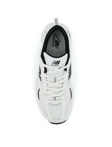 Женские кроссовки New Balance MR530EWB из экокожи белые - фото 4 - Miraton