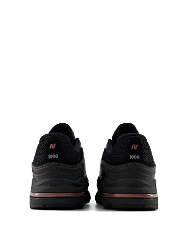 Мужские кроссовки New Balance U100010A из экокожи черные - фото 5 - Miraton