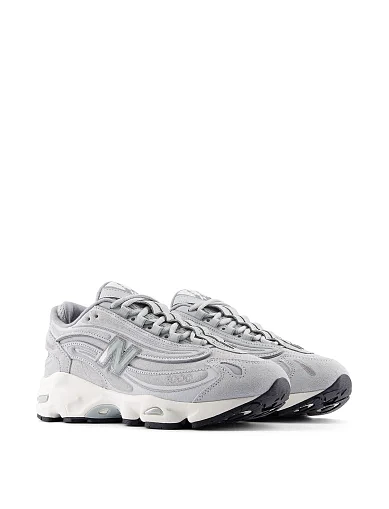 Женские кроссовки New Balance U10002LV кожаные серые - фото 5 - Miraton