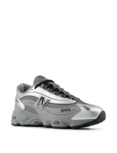 Мужские кроссовки New Balance U10007RF из экокожи серые - фото 3 - Miraton