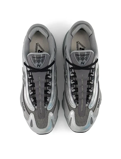 Мужские кроссовки New Balance U10007RF из экокожи серые - фото 5 - Miraton