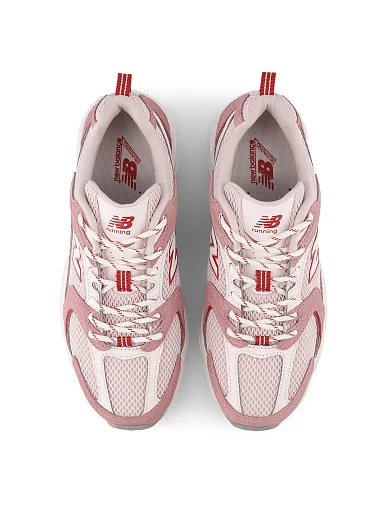 Женские кроссовки New Balance U5304GM замшевые розовые - фото 5 - Miraton