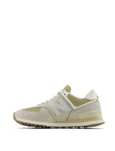 Жіночі кросівки New Balance U5748DF з нубуку бежеві(U5748DF) - фото 8 - Miraton