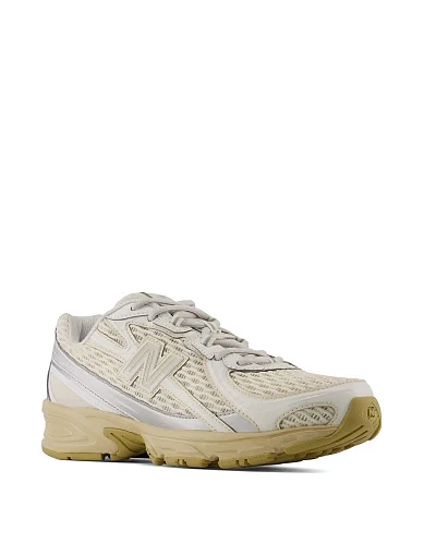 Женские кроссовки New Balance U7403OO из экокожи бежевые - фото 3 - Miraton