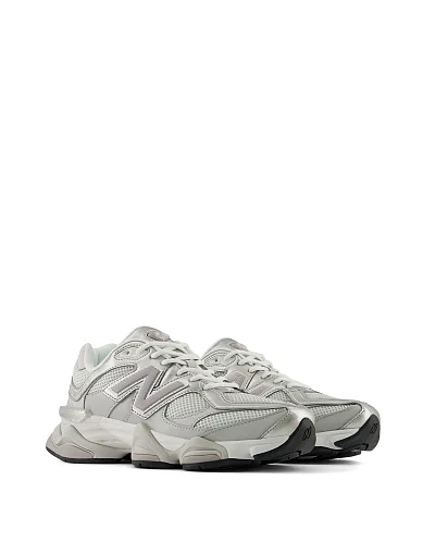 Женские кроссовки New Balance U90606MU кожаные серые - фото 2 - Miraton