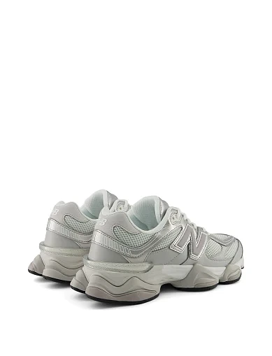 Женские кроссовки New Balance U90606MU кожаные серые - фото 4 - Miraton