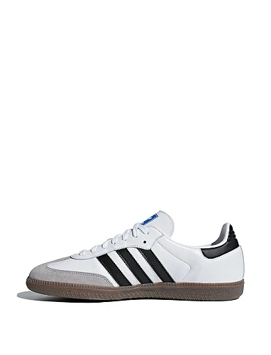 Мужские кеды Adidas SAMBA OG кожаные белые - фото 6 - Miraton