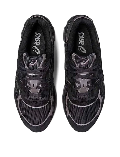 Мужские кроссовки Asics GEL-NYC из экокожи черные - фото 6 - Miraton