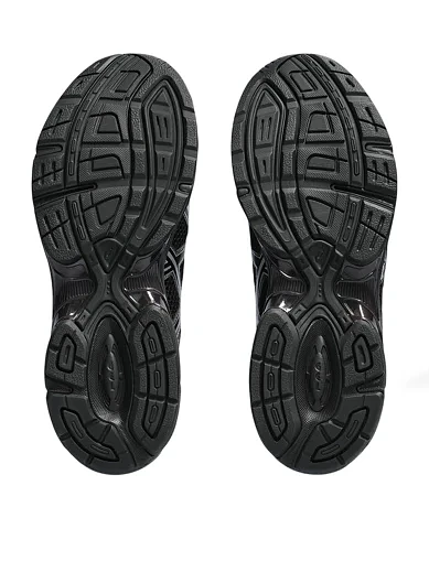 Мужские кроссовки Asics GEL-1130 из экокожи черные - фото 5 - Miraton