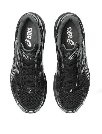 Мужские кроссовки Asics GEL-1130 из экокожи черные - фото 6 - Miraton