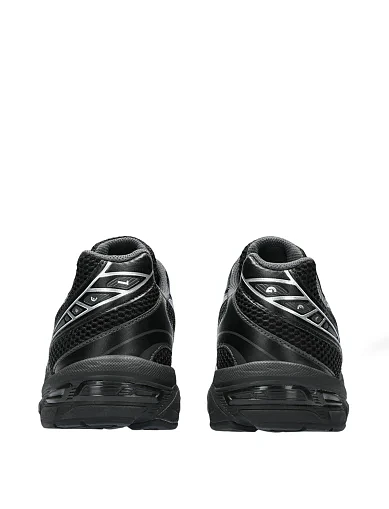 Мужские кроссовки Asics GEL-1130 из экокожи черные - фото 7 - Miraton