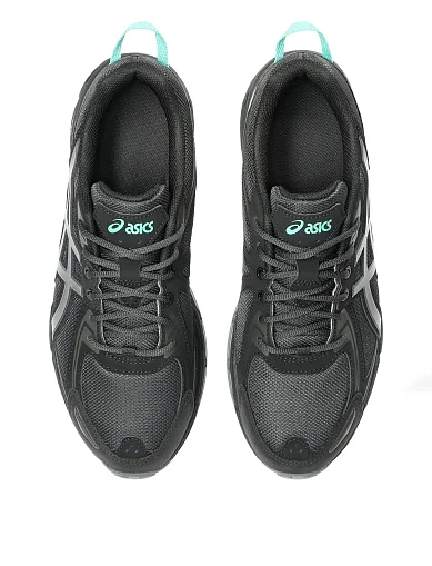 Мужские кроссовки Asics GEL-VENTURE 6 из экокожи черные - фото 6 - Miraton