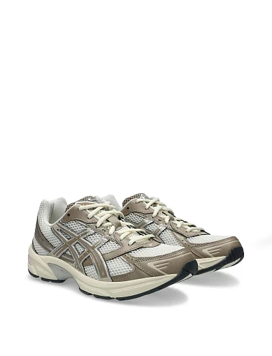 кроссовки Asics GEL-1130 из экокожи бежевые - фото 2 - Miraton