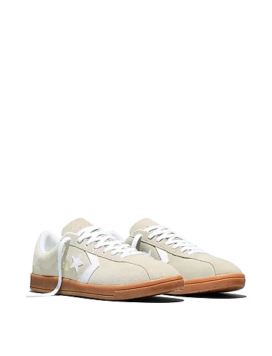 Женские кеды Converse All Star Classic Trainer замшевые бежевые - фото 3 - Miraton