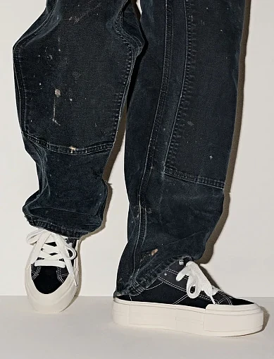 Женские кеды Converse Chuck Taylor All Star Cruise текстильные черные - фото 7 - Miraton