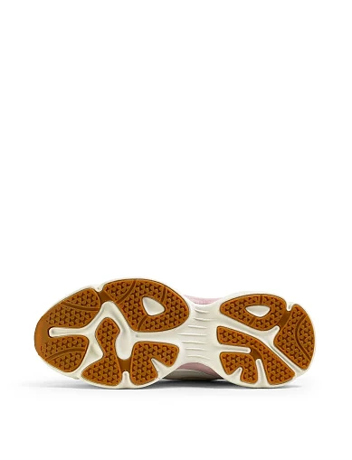 Женские кроссовки FILA RECADE из экокожи бежевые - фото 5 - Miraton