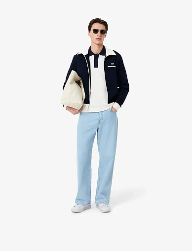 Мужские кеды Lacoste CARNABY кожаные белые - фото 8 - Miraton