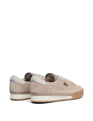 Жіночі кросівки Lacoste AURA замшеві бежеві(751SFA0073AEJ) - фото 3 - Miraton