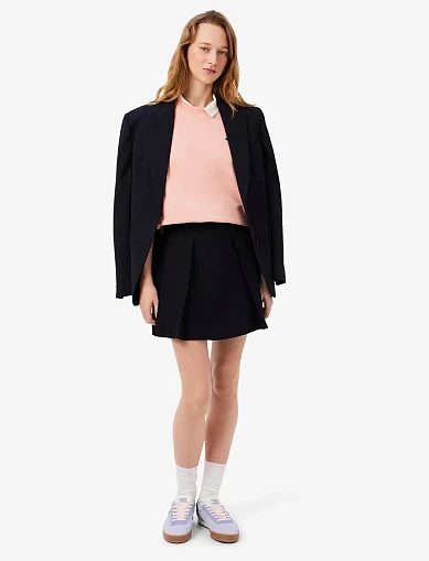 Жіночі кросівки Lacoste AURA замшеві блакитні(751SFA0073ARH) - фото 6 - Miraton