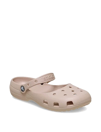 Женские сабо Crocs Classic Ballet резиновые розовые - фото 2 - Miraton