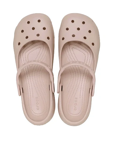 Женские сабо Crocs Classic Ballet резиновые розовые - фото 4 - Miraton
