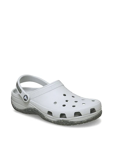 Мужские сабо Crocs Classic Clog резиновые серые - фото 6 - Miraton