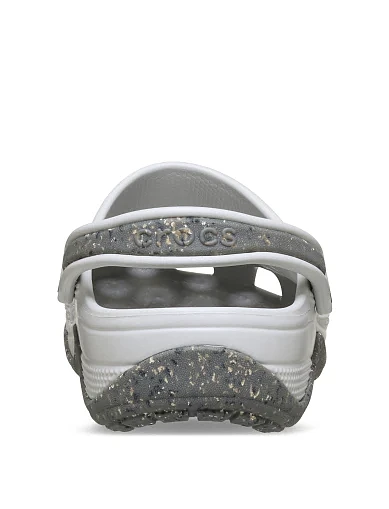 Мужские сабо Crocs Classic Clog резиновые серые - фото 7 - Miraton