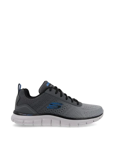 Мужские кроссовки Skechers TRACK текстильные серые - фото 1 - Miraton