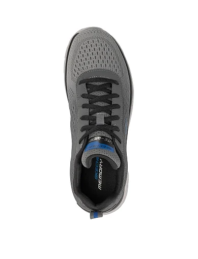 Мужские кроссовки Skechers TRACK текстильные серые - фото 5 - Miraton