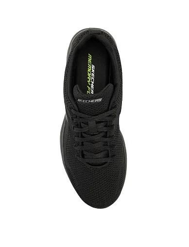 Мужские кроссовки Skechers TRACK текстильные черные - фото 5 - Miraton