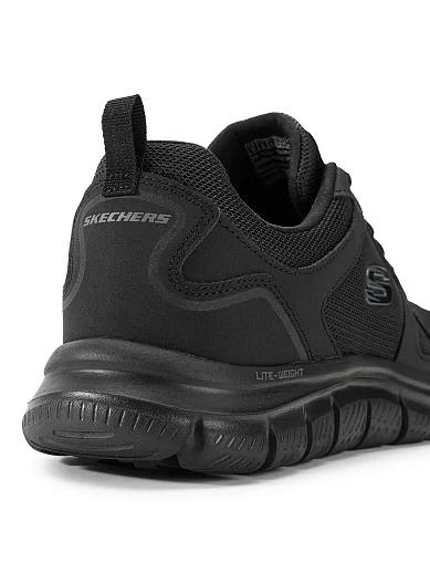 Чоловічі кросівки Skechers TRACK текстильні чорні (52631 BBK) - фото 8 - Miraton