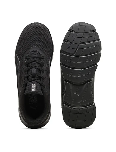 Мужские кроссовки PUMA Flex Focus Lite Modern текстильные черные - фото 3 - Miraton
