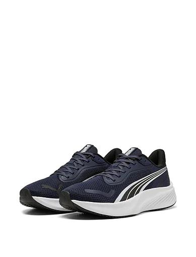 Мужские кроссовки PUMA Pounce Lite текстильные синие - фото 3 - Miraton