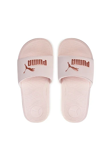 Жіночі шльопанці PUMA Cool Cat 2.0 з екошкіри рожеві(38910805) - фото 5 - Miraton