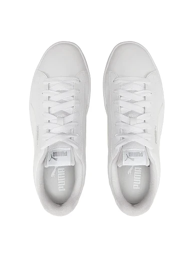 Жіночі кеди PUMA Rickie Classic з екошкіри білі(39425101) - фото 5 - Miraton