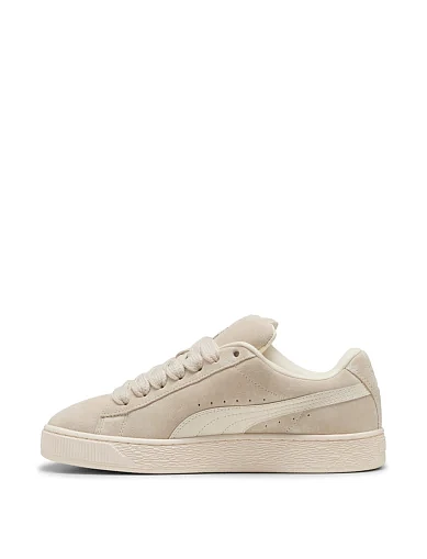 Жіночі кеди PUMA Suede XL замшеві бежеві(39520554) - фото 2 - Miraton