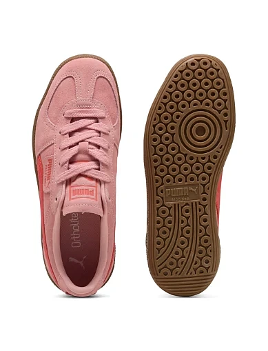Жіночі кеди PUMA Palermo Elevated Wns замшеві рожеві(39646387) - фото 4 - Miraton