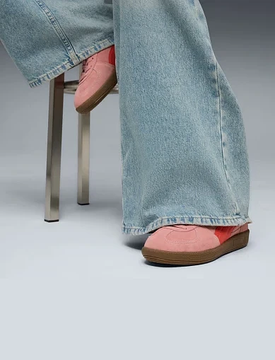 Жіночі кеди PUMA Palermo Elevated Wns замшеві рожеві(39646387) - фото 7 - Miraton