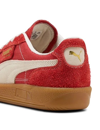 Женские кеды PUMA Palermo Vintage замшевые красные - фото 6 - Miraton