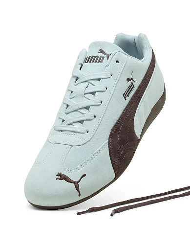 Женские кроссовки PUMA Speedcat OG замшевые голубые - фото 3 - Miraton