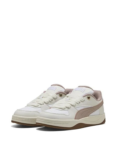 Женские кеды PUMA Park Luna SD из экокожи молочного цвета - фото 3 - Miraton
