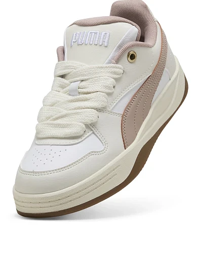 Женские кеды PUMA Park Luna SD из экокожи молочного цвета - фото 5 - Miraton