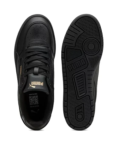 Женские кеды PUMA Shuffle Downtown SD из экокожи черные - фото 4 - Miraton